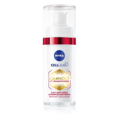 NIVEA Luminous fiatalító szérum a pigment foltok ellen 30 ml