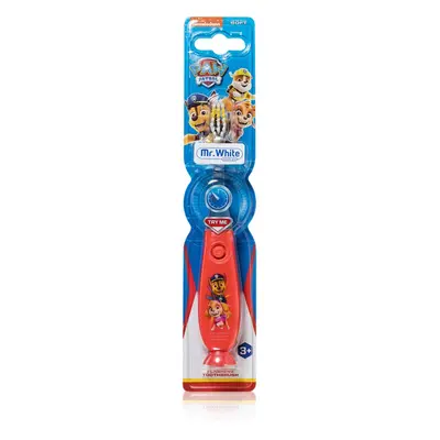 Nickelodeon Paw Patrol Flashing Toothbrush fogkefe gyermekeknek soft 3+ 1 db