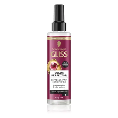 Schwarzkopf Gliss Color Perfector regeneráló balzsam festett vagy melírozott hajra 200 ml