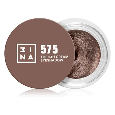 3INA The 24H Cream Eyeshadow krémes szemhéjfestékek árnyalat 575 Brown 3 ml