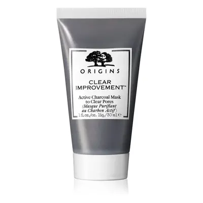 Origins Clear Improvement® Active Charcoal Mask To Clear Pores tisztító maszk aktív szénnel 30 m