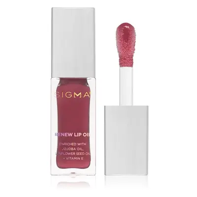 Sigma Beauty Renew Lip Oil ajak olaj hidratálást és fényt biztosít árnyalat All Heart 5,2 g