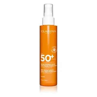 Clarins Sun Care Spray Lotion napozó spray testre és arcra SPF 50+ 150 ml