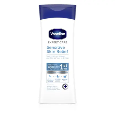 Vaseline Sensitive Skin Relief hidratáló testápoló száraz és viszkető bőrre 400 ml