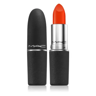 MAC Cosmetics Powder Kiss Lipstick mattító rúzs árnyalat Style Shocked! 3 g