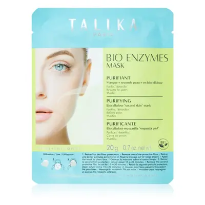 Talika Bio Enzymes Mask Purifying arcmaszk tisztító és frissítő hatással 20 g