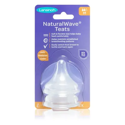 Lansinoh NaturalWave etetőcumi Medium 2 db