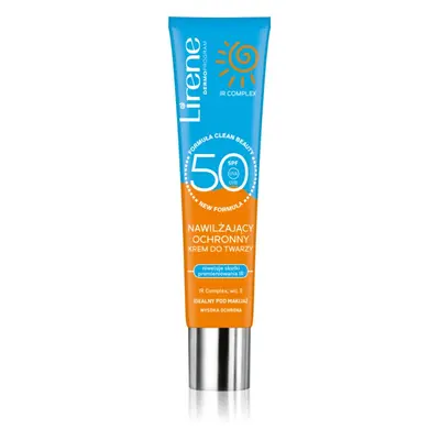 Lirene Sun care nappali hidratáló és ápoló krém az arcra SPF 50 40 ml