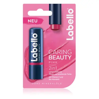 Labello Caring Beauty tonizáló ajakbalzsam árnyalat Pink 4,8 ml