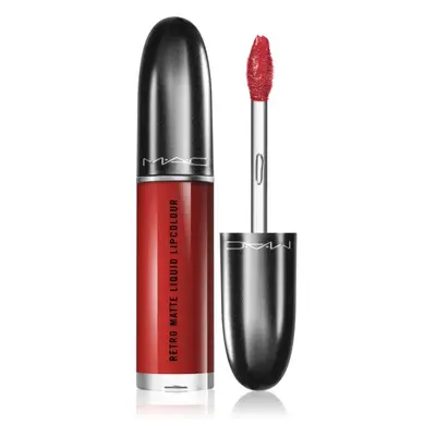 MAC Cosmetics Retro Matte Liquid Lipcolour mattító folyékony rúzs árnyalat Fashion Legacy 5 ml