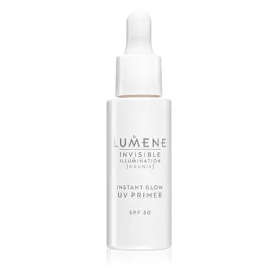 Lumene Invisible Illumination Instant Glow élénkítő sminkalap a make - up alá SPF 30 30 ml