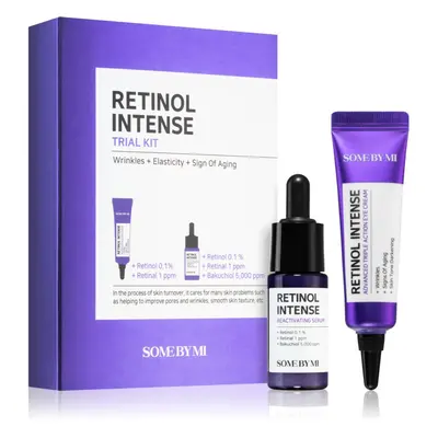 Some By Mi Retinol Intense Trial Kit utazási készlet (az élénk és kisimított arcbőrért)