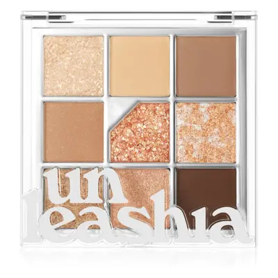 Unleashia Glitterpedia Eye Palette szemhéjfesték paletta árnyalat All of Brown 6,6 g