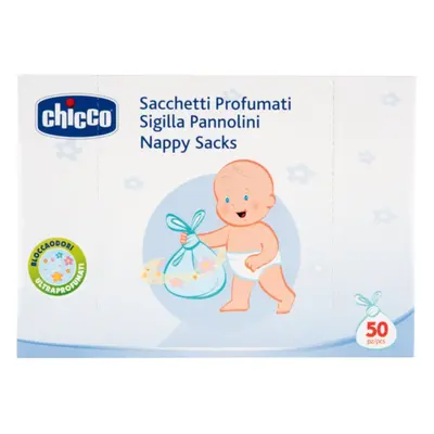 Chicco Nappy Sacks pelenkatároló zacskók 50 db