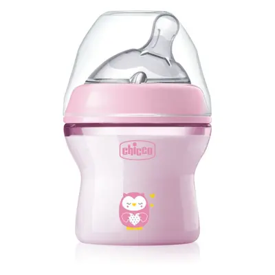 Chicco Natural Feeling Pink Girl cumisüveg 0 m+ 150 ml