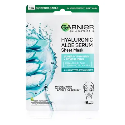 Garnier Skin Naturals Hyaluronic Aloe hidratáló gézmaszk 28 g