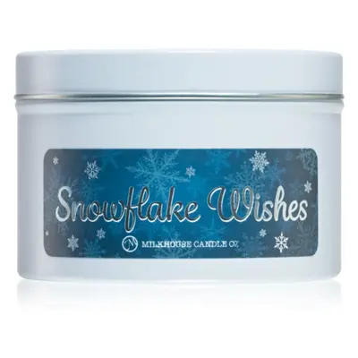 Milkhouse Candle Co. Christmas Snowflake Wishes illatgyertya alumínium dobozban 141 g