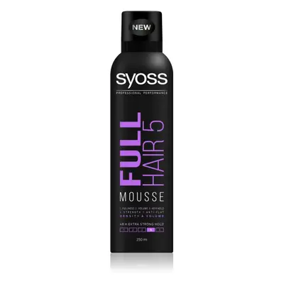 Syoss Full Hair 5 fixáló hab extra erős fixáló hatású 250 ml