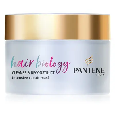 Pantene Hair Biology Cleanse & Reconstruct haj maszk zsíros hajra 160 ml