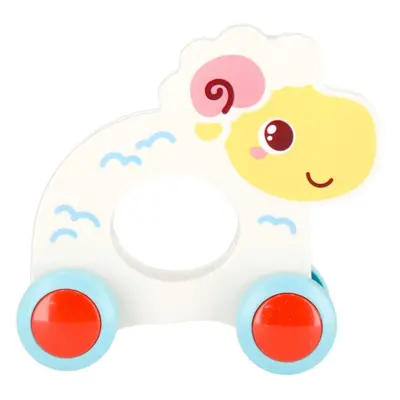 Bam-Bam Toy on Wheels húzogatós játék 18m+ Sheep 1 db