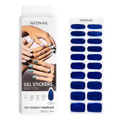 NEONAIL Easy On Gel Stickers körömmatrica árnyalat M01 20 db