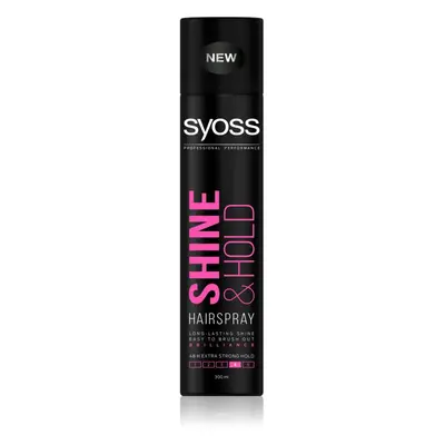 Syoss Shine & Hold hajlakk a magas fényért 300 ml