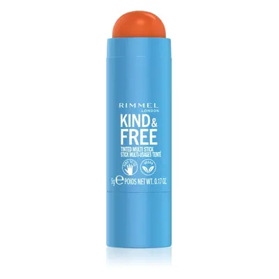 Rimmel Kind & Free multifunkcionális smink a szemre, az ajkakra és az arcra árnyalat 004 Tangeri