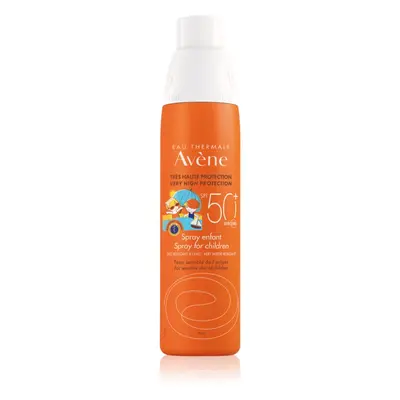 Avène Sun Spray for Children napozó spray gyermekeknek SPF 50+ 2 éves kortól 200 ml