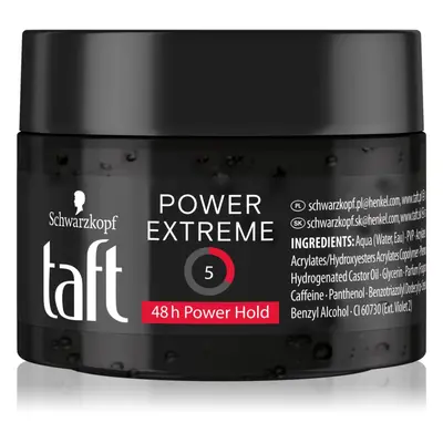 Schwarzkopf Taft Power gél az extra erős tartásért hajra 250 ml