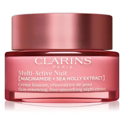 Clarins Multi-Active Night Cream Dry Skin megújító éjszakai krém száraz bőrre 50 ml