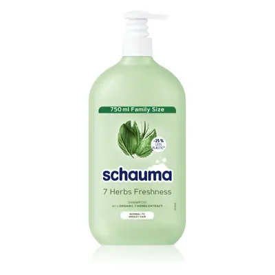 Schwarzkopf Schauma 7 Herbs gyógynövényes sampon normál és zsíros hajra 750 ml