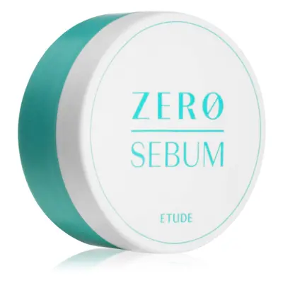 ETUDE Zero Sebum Drying Powder láthatatlan mattító púder 4 g