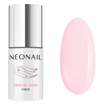 NEONAIL Revital Base Fiber alaplakk körömépítésre árnyalat Rosy Blush 7,2 ml