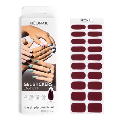 NEONAIL Easy On Gel Stickers körömmatrica árnyalat M05 20 db