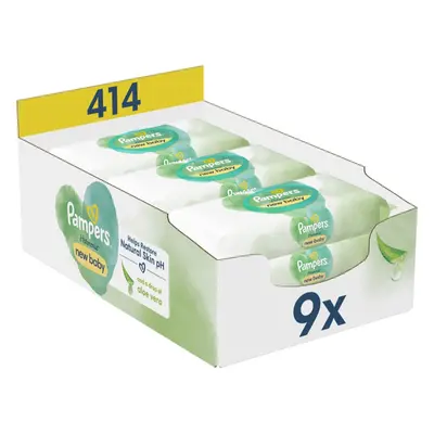 Pampers Harmonie New Baby nedves törlőkendő gyerekeknek 414 db