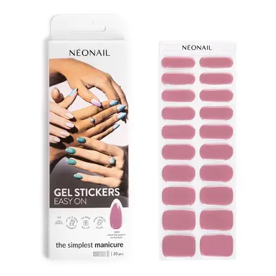 NEONAIL Easy On Gel Stickers körömmatrica árnyalat M08 20 db