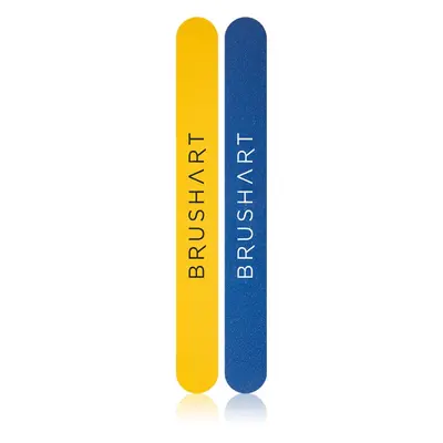 BrushArt Accessories Nail file duo körömreszelő szett árnyalat Yellow/Blue 2 db