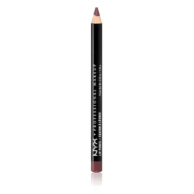 NYX Professional Makeup Slim Lip Pencil ajakceruza árnyalat 809 Mahogany 1 g