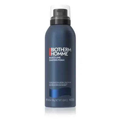 Biotherm Homme Basics Line borotválkozási hab az érzékeny arcbőrre 200 ml