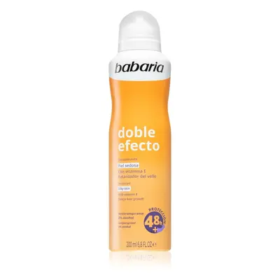 Babaria Deodorant Double Effect izzadásgátló spray a szőrnövekedés lassítására 200 ml