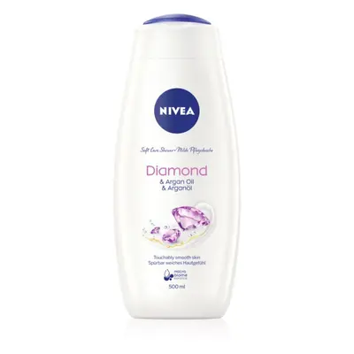 Nivea Diamond & Argan Oil ápoló tusoló gél 500 ml