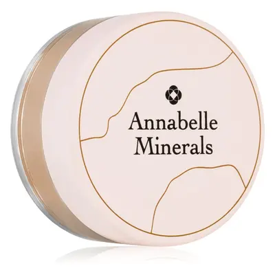 Annabelle Minerals Mineral Powder Pretty Matte áttetsző porpúder matt hatásért 4 g