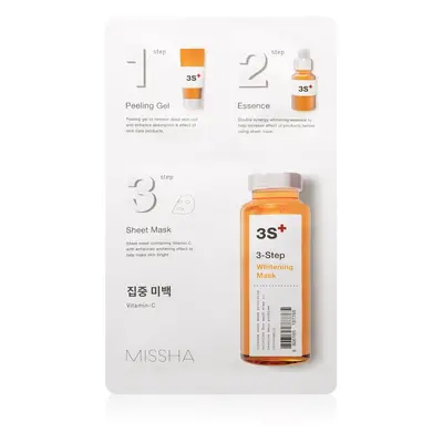 Missha 3-Step élénkítő maszk 3 lépésben 25 g