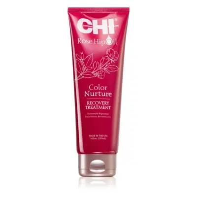 CHI Rose Hip Oil Recovery Treatment mélyen regeneráló maszk festett hajra 237 ml