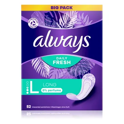 Always Daily Fresh Long tisztasági betétek parfümmentes 52 db