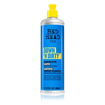 TIGI Bed Head Down'n' Dirty Tisztító méregtelenítő sampon mindennapi használatra 400 ml