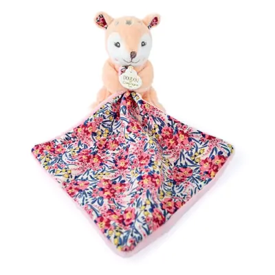 Doudou Gift Set Soft Toy with Blanket plüss játék gyermekeknek születéstől kezdődően Deer 1 db