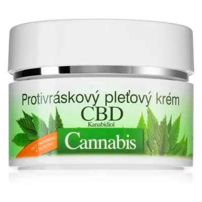 Bione Cosmetics Cannabis CBD regeneráló ráncellenes krém CBD-vel 51 ml