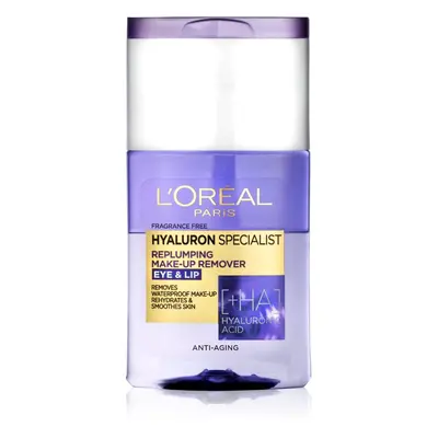 L’Oréal Paris Hyaluron Specialist kétfázisú sminklemosó vízálló sminkhez hialuronsavval 125 ml