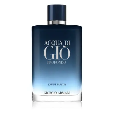 Armani Acqua di Giò Profondo Eau de Parfum utántölthető uraknak 200 ml